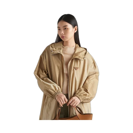 Light Re-Nylon raincoat