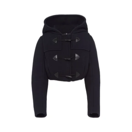 Cropped duffle jacket