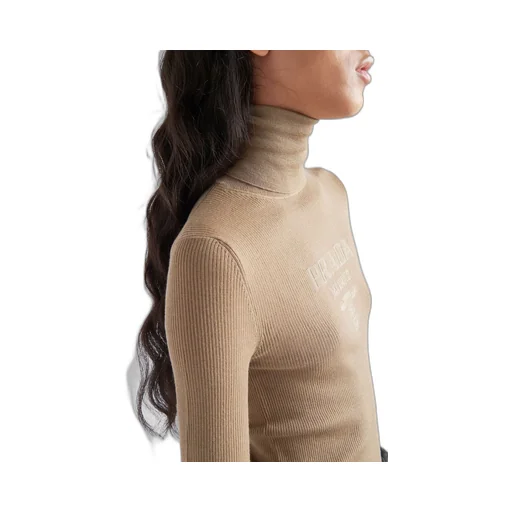 Superfine wool turtleneck sweater