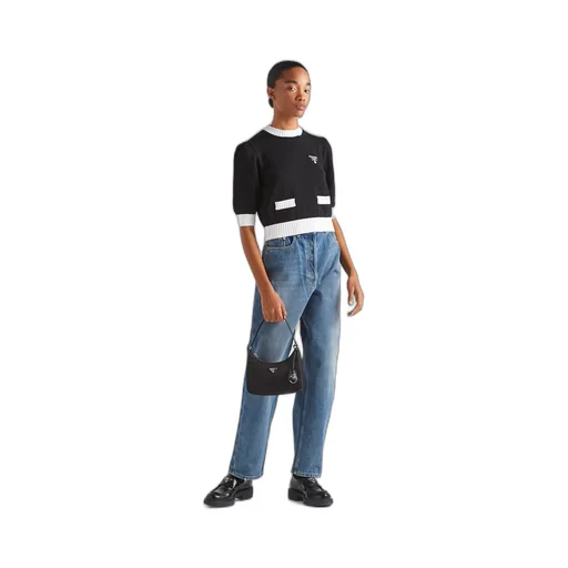 Cotton crew-neck sweater