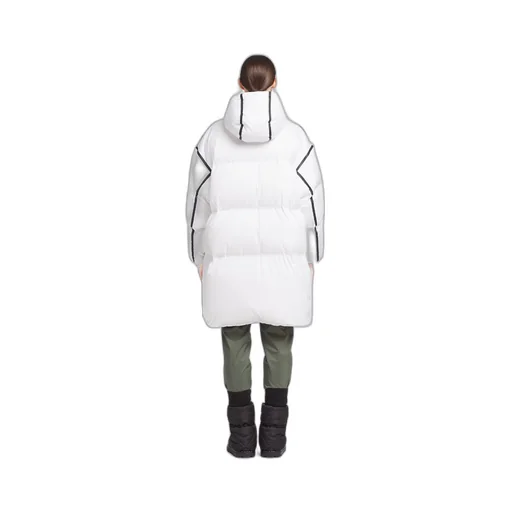 Oversized technical Re-Nylon down coat