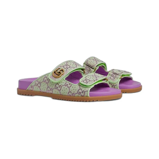 Women's sandal with Double G