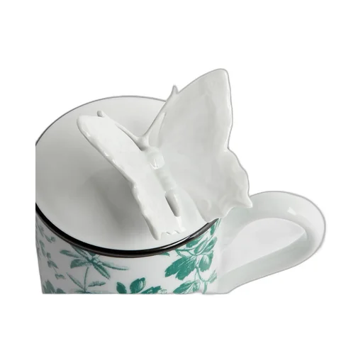 Herbarium butterfly mug