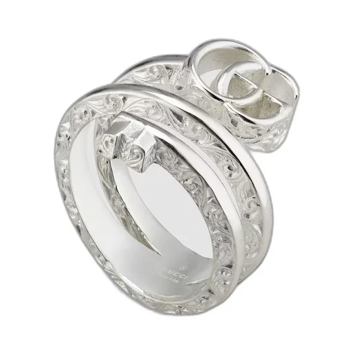 GG Marmont key double band ring