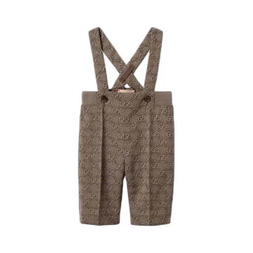 Baby GG wool flannel overall
