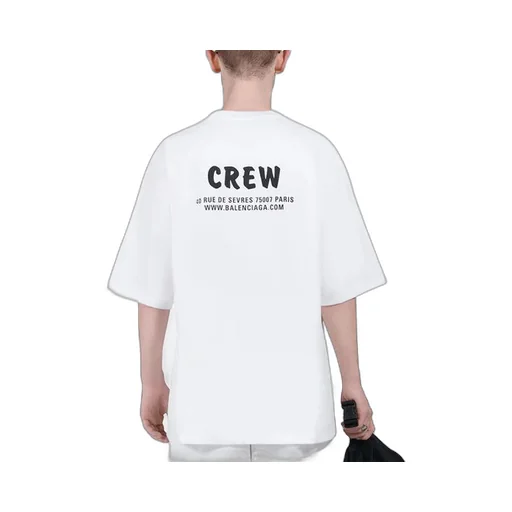 Crew Alphabet Printing T-Shirt