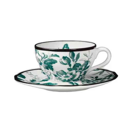 Set of two Herbarium teacup and saucer