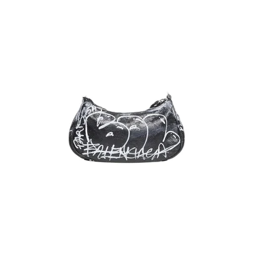 Le Cagole Mini Bag With Chain Graffiti