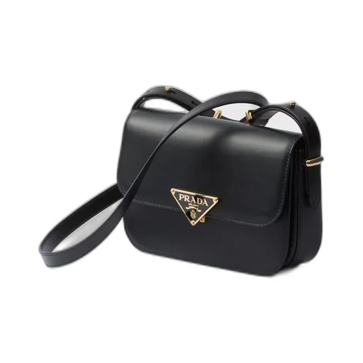 Leather shoulder bag