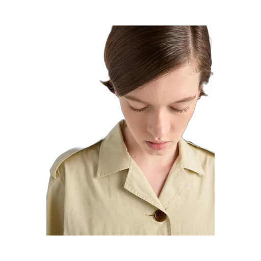 Poplin shirt-dress