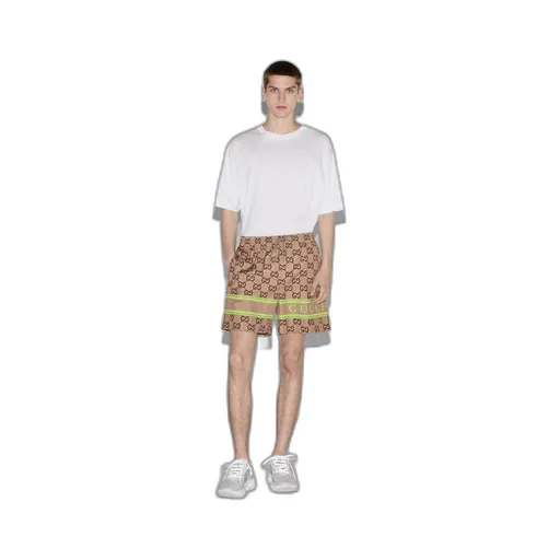 GG print swim shorts