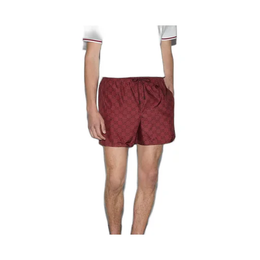 GG print nylon swim short