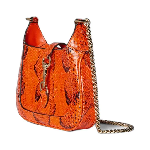 Gucci Jackie Notte python mini bag