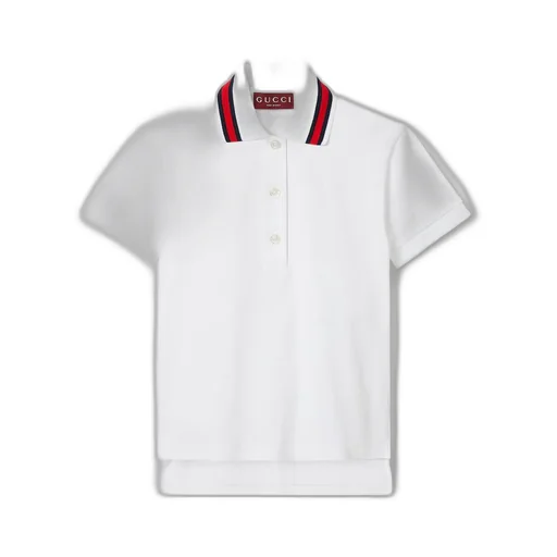 Cotton stretch piquet polo shirt