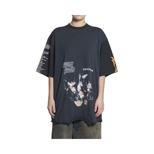 Speed Hunters Upside Down T-Shirt Oversized