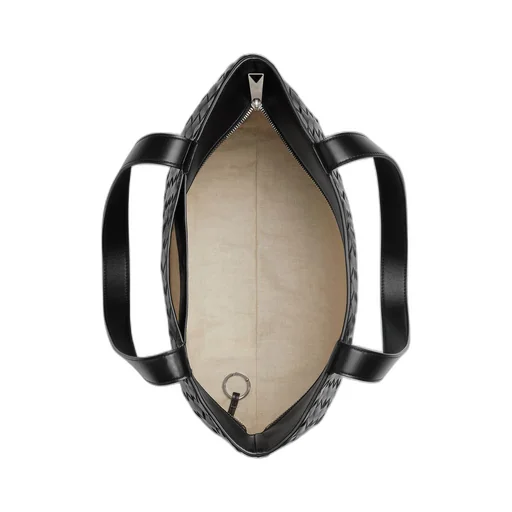 Small Intrecciato Zipped Tote
