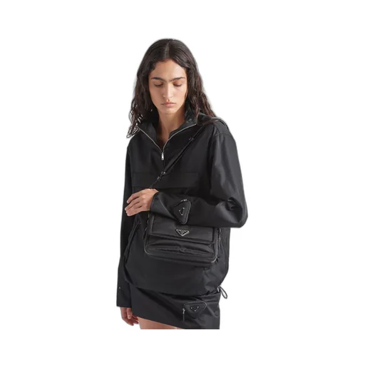Small padded Re-Nylon shoulder bag
