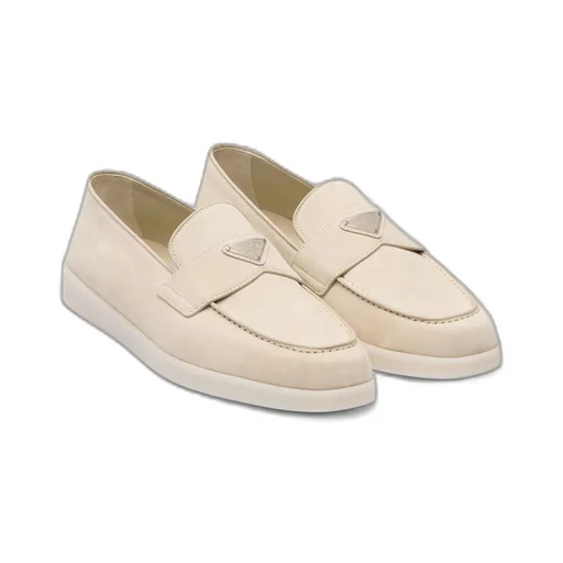 Suede loafers