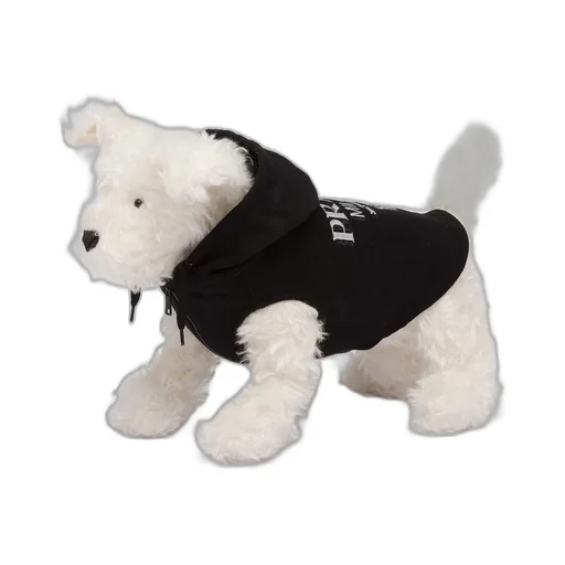 Cotton fleece hoodie for pets