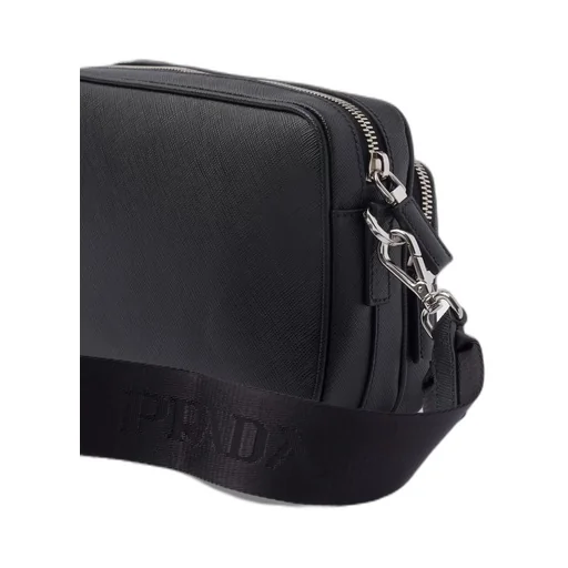 Saffiano leather shoulder bag