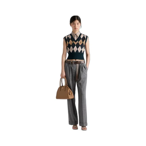 Medium Saffiano leather bag