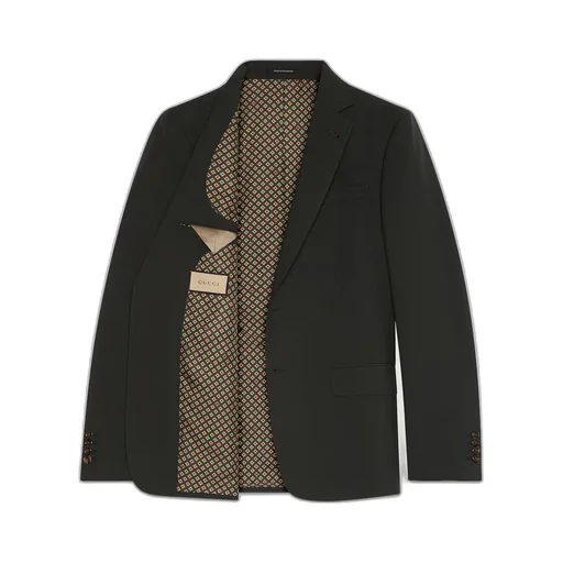 Wool mohair suit