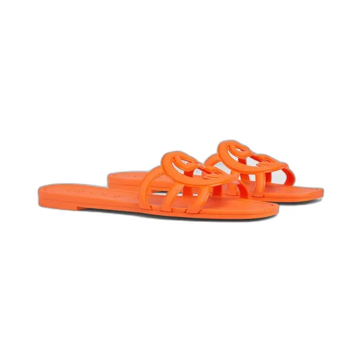 Women's Interlocking G slide sandal