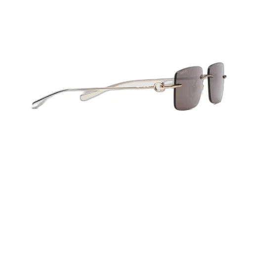 Rectangular frame sunglasses