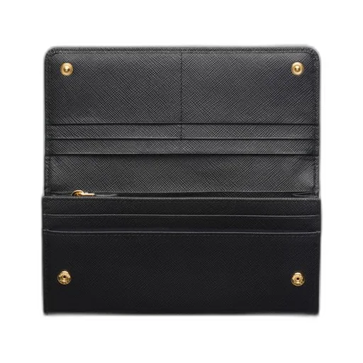 Large Saffiano Leather Wallet