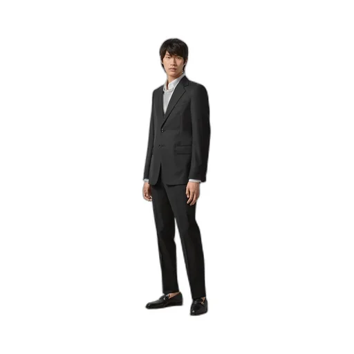 Slim fit wool mohair suit