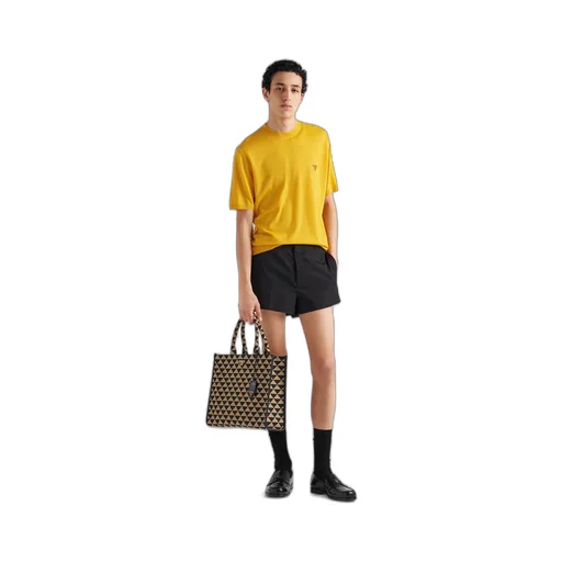 Superfine wool crew-neck sweater