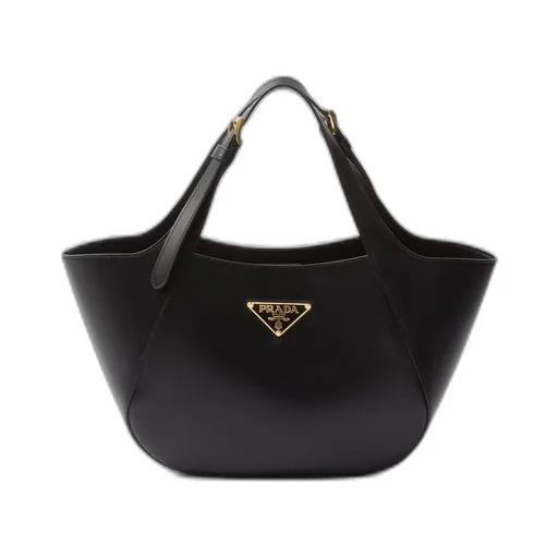 Prada medium leather tote bag