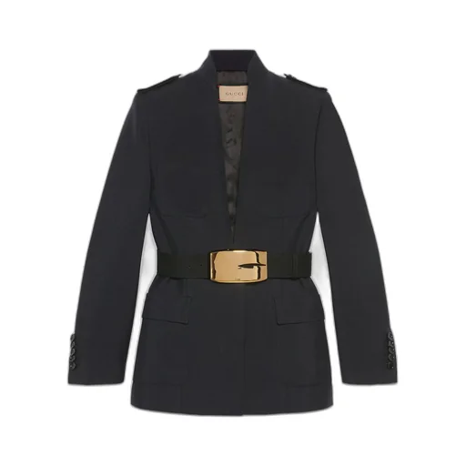 Soft wool silk jacket