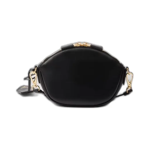 Leather mini shoulder bag