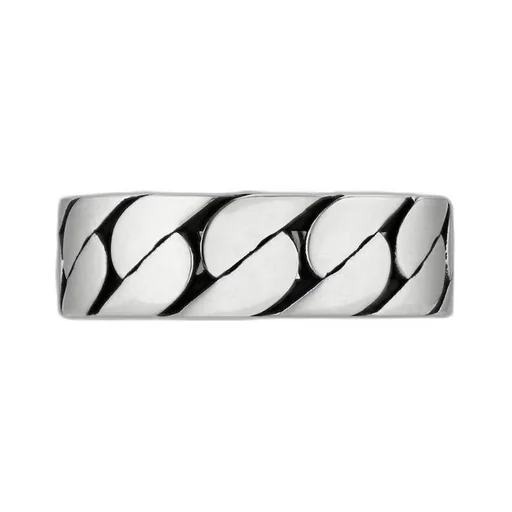 Wide Gucci Interlocking ring