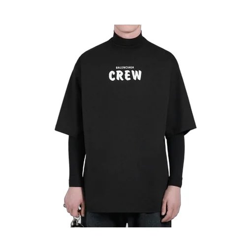Crew Alphabet Printing T-Shirt