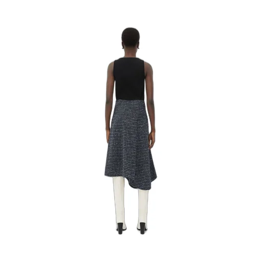 Structured Tweed Skirt