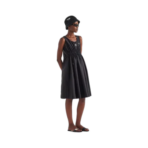 Light Re-Nylon sleeveless dress