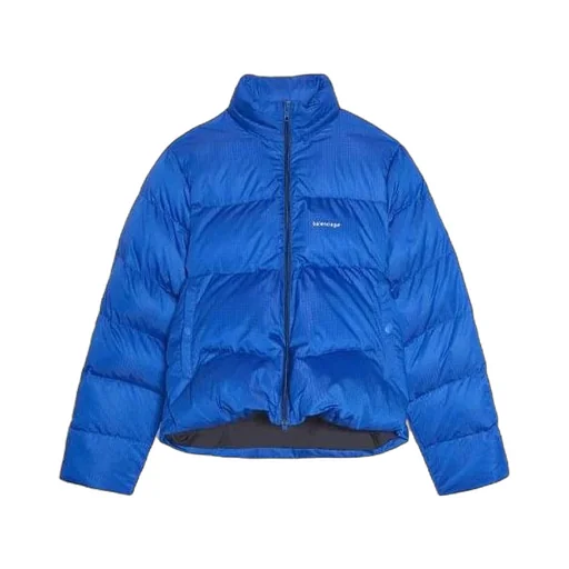 Small Logo Print Down Jacket