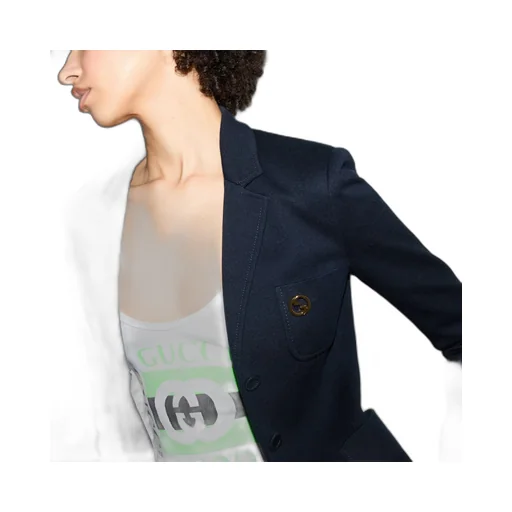 Cotton jersey jacket