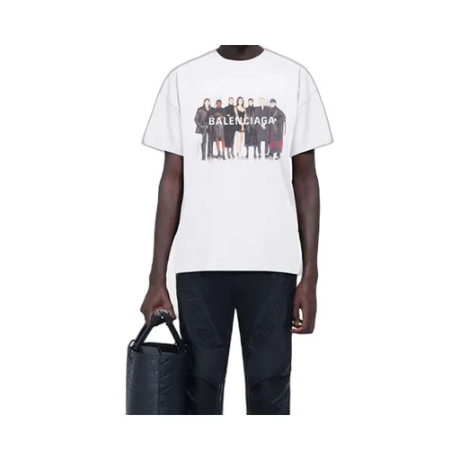 Band Portrait Printing Logo Retro T-Shirt