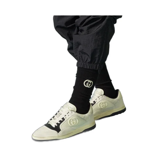 Cotton blend socks with Interlocking G