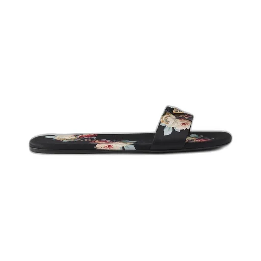 Printed satin slides