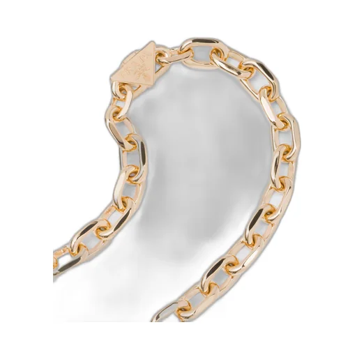Eternal Gold chain necklace in yellow gold with diamonds