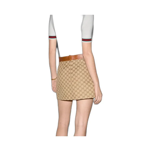 GG canvas skirt