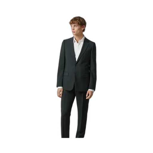 Slim fit wool mohair suit