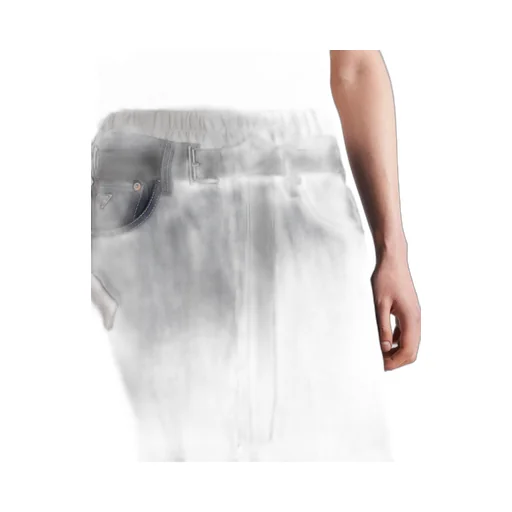 Wide, selvedge denim jeans