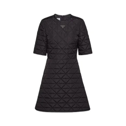 Short-sleeved Re-Nylon dress