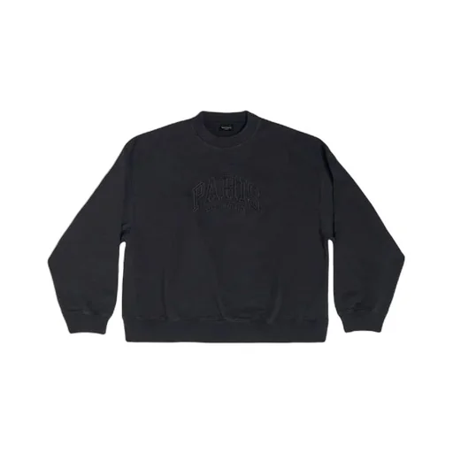 Cities Paris Embroidered Logo Sweatshirt