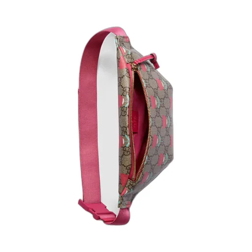 Children's printed GG belt bag